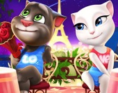 Talking Tom and Angela Coloring