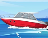 Скоростная лодка - Пазл