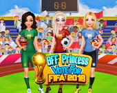 Bff Princess Vote For football 2018