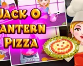 Jack O Lantern Pizza