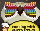 Готовим вместе с Эммой: Шоколадный торт-бабочка