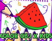 Цветные объекты для детей