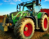 Фермерский трактор - Пазл