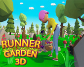 Бегун в саду 3D