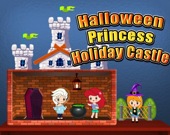 Замок принцессы в Хэллоуин