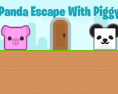 Побег панды со свинкой