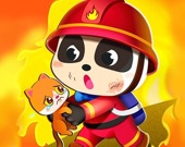 Маленький панда-пожарный