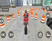 Увлекательные гонки на мотоциклах 3D: Парковка