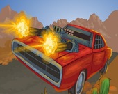 Битва на дороге: Автомобильная игра 2D
