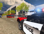Police cop driver simulator
