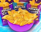 Вкусные картофельные чипсы для девочек