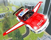 Flying Car Game Police Games