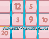 Memory Game With Numbers
