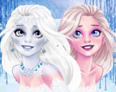 Новый макияж снежной королевы Элизы