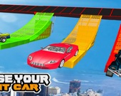 Mega Car Ramp Impossible Stunt Game