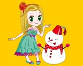 Принцесса и снеговик