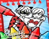 Miraculous Ladybug Coloring Book game