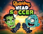 Футбол головами на Хэллоуин