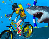 Подводные гонки на велосипедах