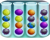 Сортировка шариков: цветная головоломка
