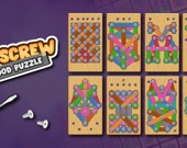 Unscrew Wood Puzzle