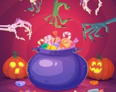 Cute Halloween Monsters Memory