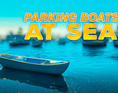 Парковка лодок в море