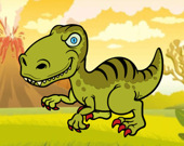 Раскраска: Забавные динозавры Ледникового периода