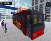 Городской автобус и внедорожник: Вождение