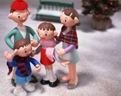 Christmas Clay Doll Puzzle