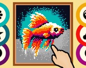 Coloring: Mosaic by Symbols