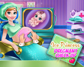 Осмотр беременной Ледяной принцессы