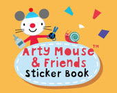 Мышка Арти: Книжка стикеров