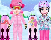 Малышка Тейлор - Наряды для лыж