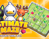 Ultimate maze! Collect them all!