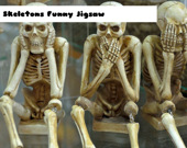 Skeletons Funny Jigsaw