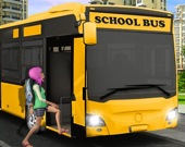 За рулем школьного автобуса