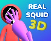 Реальный кальмар 3D