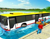 Гонки на плавающем автобусе 3D