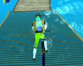 Велосипед под водой