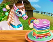 Радужный торт Пони