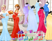 Pregnant Princesses Fashion Dressing Roo