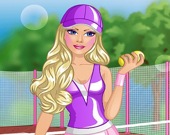 Теннисный наряд Барби