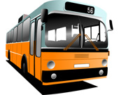 Пазл: Мультипликационный автобус