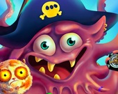 Pirate Octopus Memory Treasures Game Memory Game