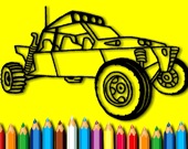 Раскраска: Раллийные автомобили
