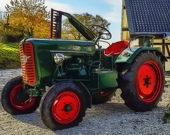 Сельскохозяйственный трактор - Пазл