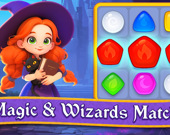 Magic and Wizards Match