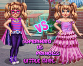 Маленькая девочка: Супергерой против принцессы
