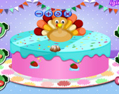 Happy Thanksgiving Cake Master